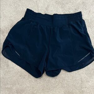 Lululemon Athletica Dark Blue Athletic Shorts